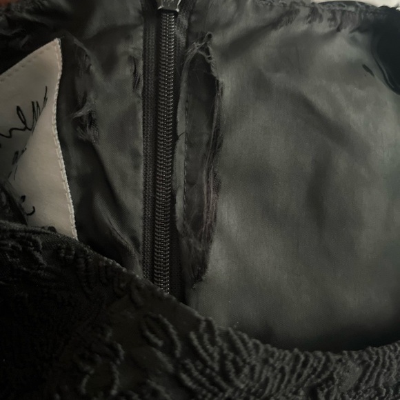 Moschino Cheap and Chic Vintage 90s Brocade Cocktail Dress Size 4 - Picture 9 of 15